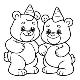 Frohliche Care Bear Cousins Ausmalbild 31579-28259