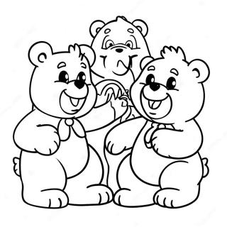 Frohliche Care Bear Cousins Ausmalbild 31579-28260