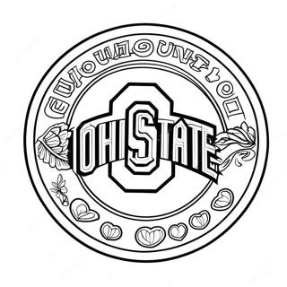 Ohio State Logo Ausmalbild 31728-16285