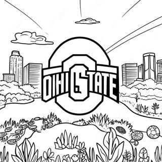 Ohio State Logo Ausmalbild 31728-16287