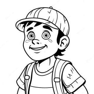 El Chavo Del Ocho Ausmalbild 31838-16373