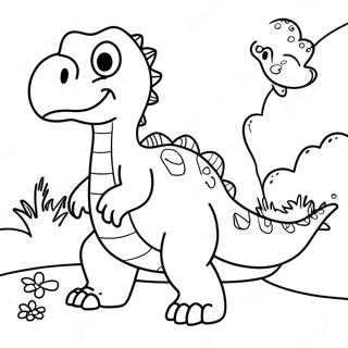 Dinosaurier Ostern Ausmalbild 31919-16429