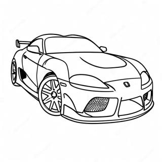 Supra Ausmalbilder