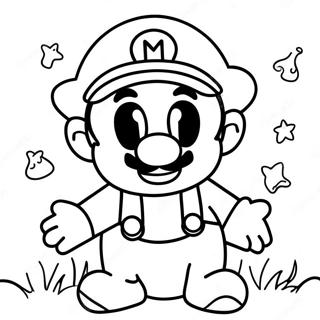 Mario Halloween Ausmalbild 32139-16605