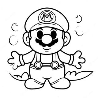 Mario Halloween Ausmalbild 32139-16607