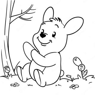 Winnie Puuh Hase Ausmalbild 32229-16678