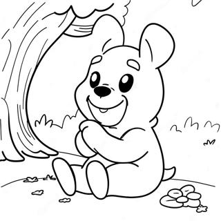 Winnie Puuh Hase Ausmalbild 32229-16680