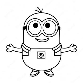 Frohlicher Kevin Minion Ausmalbild 32390-16809