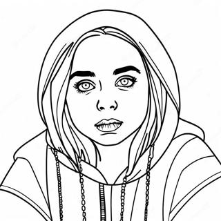 Billie Eilish Ausmalbilder