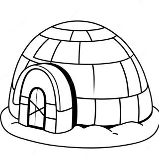 Iglu Ausmalbild 32641-16991