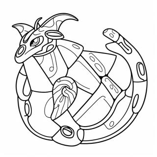 Rayquaza Ausmalbild 33111-17361