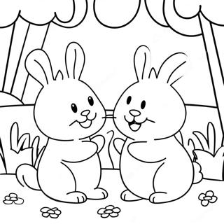 Max Und Ruby Spielen Im Garten Ausmalbild 33312-17526