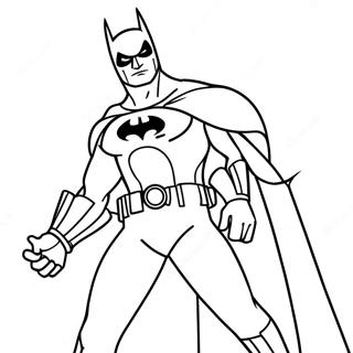 Batman Zeichentrickserie Ausmalbild 33361-17564