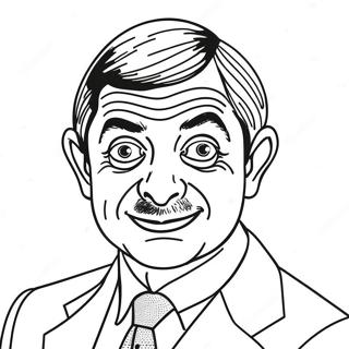 Mr Bean Ausmalbild 33371-17572