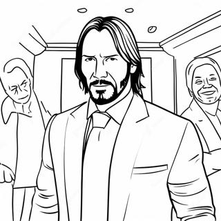 John Wick Ausmalbild 33401-17596