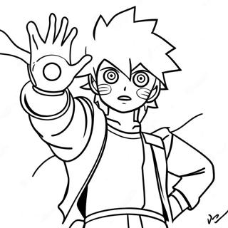 Minato Mit Rasengan Ausmalbild 33682-17824