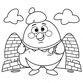 Humpty Dumpty Ausmalbilder