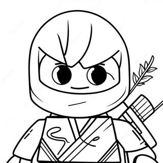 Cole Ninjago Ausmalbilder