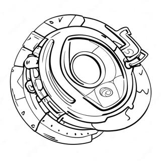 Spryzen Beyblade Ausmalbild 33952-18022