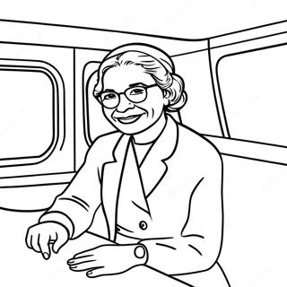 Rosa Parks Ausmalbild 33992-18054