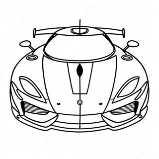 Koenigsegg Logo Ausmalbild 34162-18192