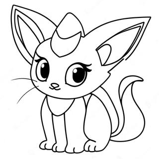 Espeon Ausmalbild 34192-28413