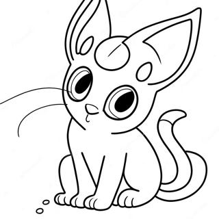 Espeon Ausmalbild 34192-28415