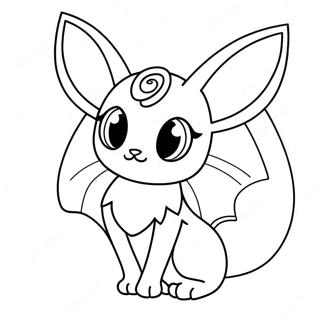 Espeon Ausmalbild 34192-28416