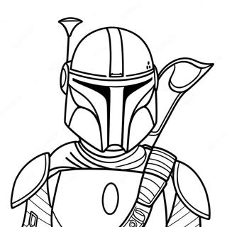 Mandalorian Ausmalbild 34232-28445