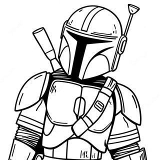 Mandalorian Ausmalbild 34232-28446