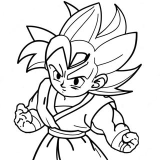 Goten Ausmalbilder