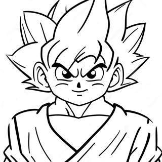 Goten In Super Saiyajin Form Ausmalbild 34283-28489