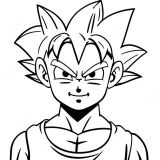 Goten In Super Saiyajin Form Ausmalbild 34283-28490