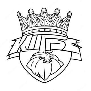 Sacramento Kings Logo Ausmalbild 34323-28599