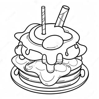 Waffel Ausmalbild 34372-28559