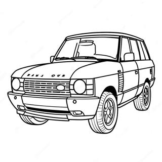 Range Rover Ausmalbild 34412-28668