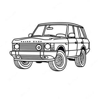 Luxus Range Rover Ausmalbild 34413-28671