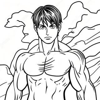 Eren Yeager In Titanform Ausmalbild 34513-28751