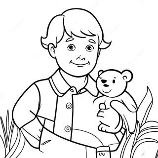 Christopher Robin Ausmalbild 34782-28962