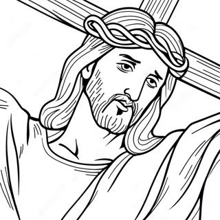 Jesus Am Kreuz Ausmalbilder