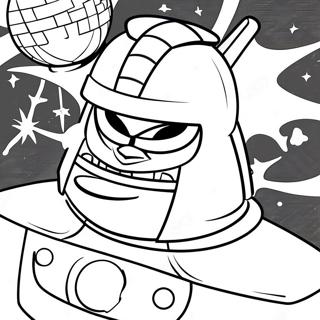 Boser Zurg Im Weltraum Ausmalbild 35054-29178