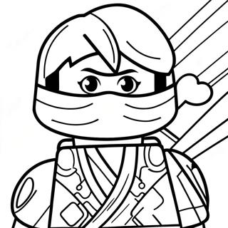 Zane Ninjago Ausmalbilder