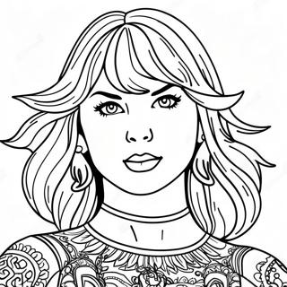 Taylor Swift Reputation Ausmalbild 3509-2850