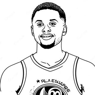 Steph Curry Ausmalbild 351-283