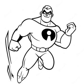 Mr Incredible In Action Ausmalbild 35334-29404