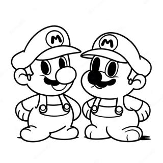 Cappy Und Mario Abenteuer Ausmalbild 3540-2877