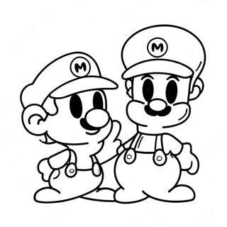 Cappy Und Mario Abenteuer Ausmalbild 3540-2878