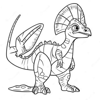 Dilophosaurus Ausmalbild 35443-29487