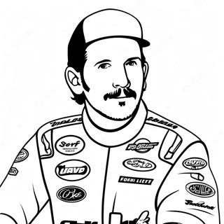 Dale Earnhardt Ausmalbilder