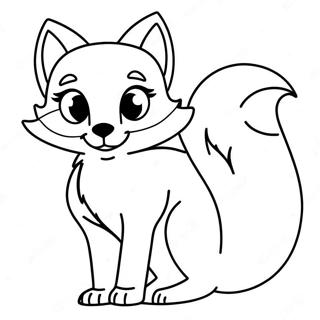 Anime Fuchs Ausmalbild 35583-29598